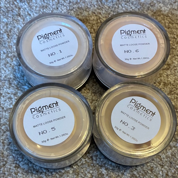 Pigments Cosmetics Other - (New)Loose Powders No.1, No.3, No.5, No.6 (Neutral Beige Shades)